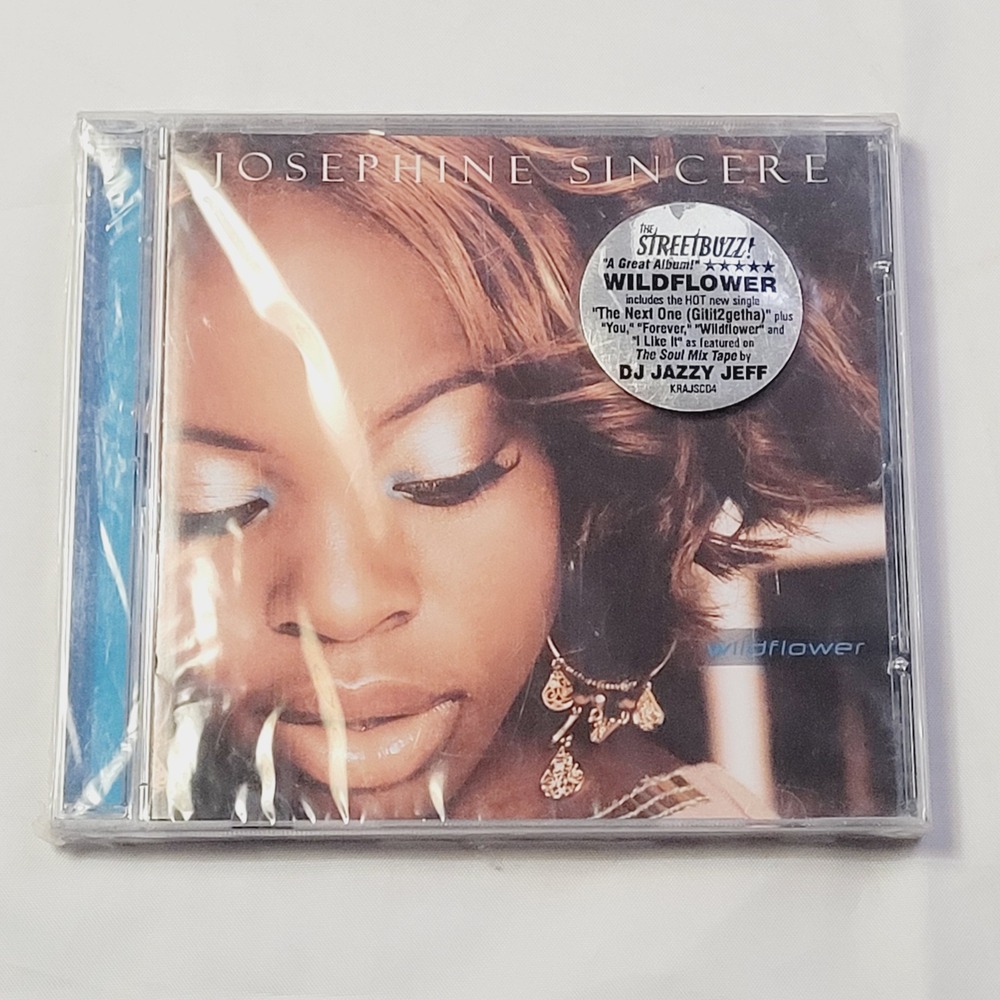 Josephine Sincere Wildflower CD Album R&B Soul DJ Jazzy Jeff KRAJ SCD4 NEW